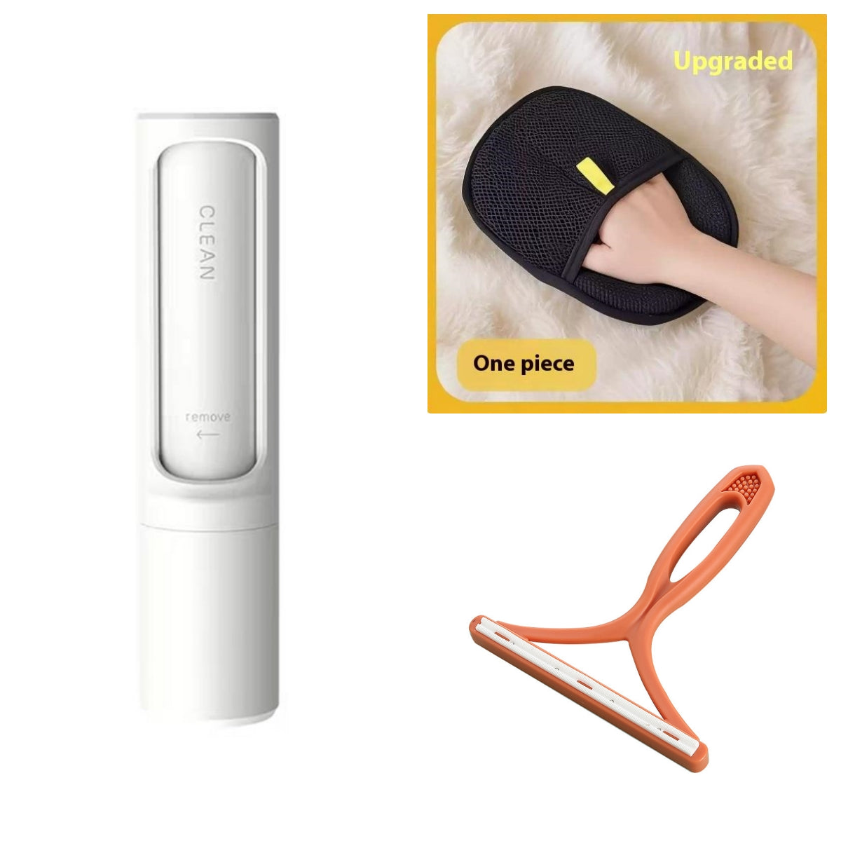 Brosse Anti-Poils Auto-Nettoyante pour Chat & Chien